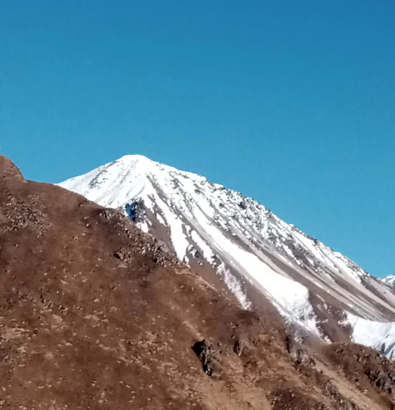 High mountain view in the Langtang region