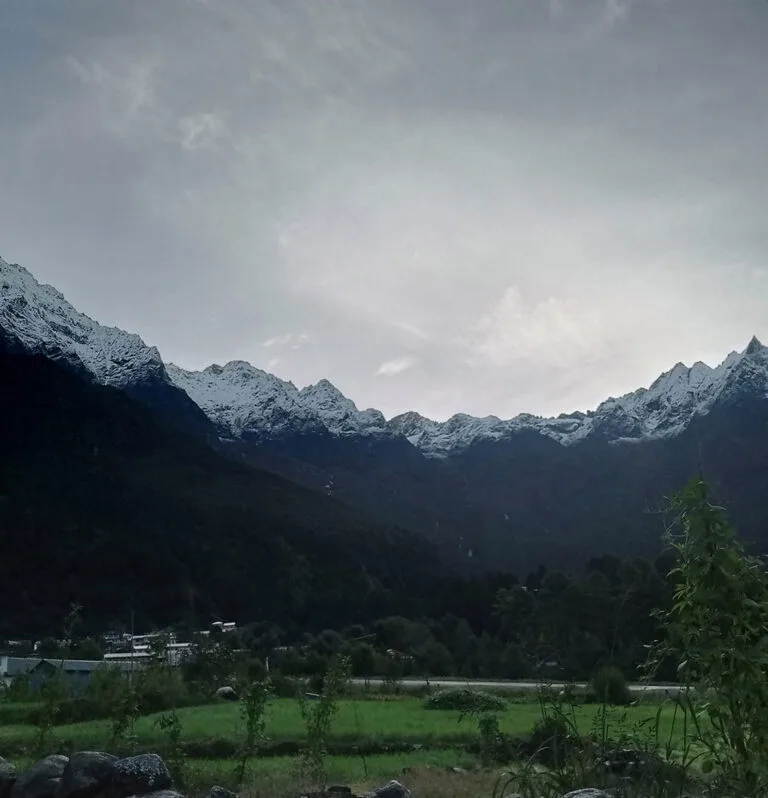 View from Lukla in the Everest region