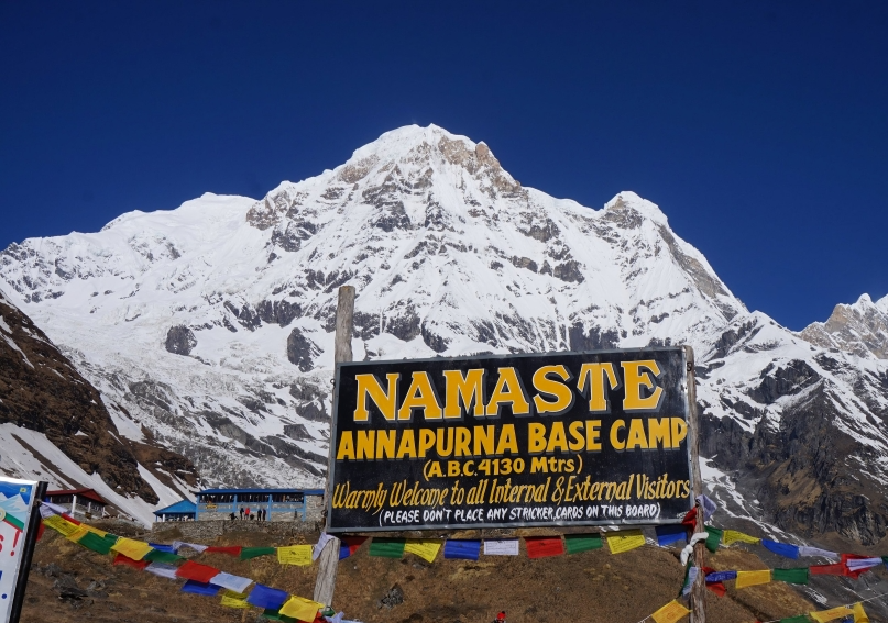 Annapurna Base Camp Board